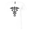 Unisex Jersey Short-Sleeve V-Neck T-Shirt Thumbnail