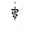 Unisex Jersey Short-Sleeve V-Neck T-Shirt Thumbnail