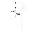 Unisex Jersey Short-Sleeve V-Neck T-Shirt Thumbnail