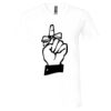 Unisex Jersey Short-Sleeve V-Neck T-Shirt Thumbnail
