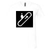 Unisex Jersey Short-Sleeve V-Neck T-Shirt Thumbnail