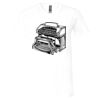 Unisex Jersey Short-Sleeve V-Neck T-Shirt Thumbnail