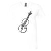 Unisex Jersey Short-Sleeve V-Neck T-Shirt Thumbnail
