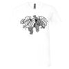 Unisex Jersey Short-Sleeve V-Neck T-Shirt Thumbnail