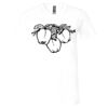 Unisex Jersey Short-Sleeve V-Neck T-Shirt Thumbnail