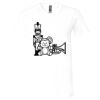 Unisex Jersey Short-Sleeve V-Neck T-Shirt Thumbnail