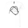 Unisex Jersey Short-Sleeve V-Neck T-Shirt Thumbnail
