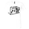 Unisex Jersey Short-Sleeve V-Neck T-Shirt Thumbnail