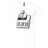 Unisex Jersey Short-Sleeve V-Neck T-Shirt Thumbnail