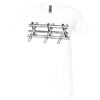 Unisex Jersey Short-Sleeve V-Neck T-Shirt Thumbnail