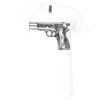 Unisex Jersey Short-Sleeve V-Neck T-Shirt Thumbnail