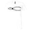Unisex Jersey Short-Sleeve V-Neck T-Shirt Thumbnail