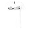Unisex Jersey Short-Sleeve V-Neck T-Shirt Thumbnail