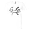 Unisex Jersey Short-Sleeve V-Neck T-Shirt Thumbnail