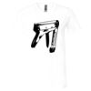 Unisex Jersey Short-Sleeve V-Neck T-Shirt Thumbnail