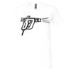 Unisex Jersey Short-Sleeve V-Neck T-Shirt Thumbnail
