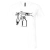 Unisex Jersey Short-Sleeve V-Neck T-Shirt Thumbnail