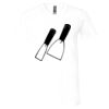 Unisex Jersey Short-Sleeve V-Neck T-Shirt Thumbnail