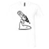 Unisex Jersey Short-Sleeve V-Neck T-Shirt Thumbnail