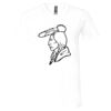 Unisex Jersey Short-Sleeve V-Neck T-Shirt Thumbnail