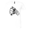 Unisex Jersey Short-Sleeve V-Neck T-Shirt Thumbnail