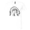 Unisex Jersey Short-Sleeve V-Neck T-Shirt Thumbnail