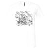 Unisex Jersey Short-Sleeve V-Neck T-Shirt Thumbnail
