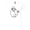 Unisex Jersey Short-Sleeve V-Neck T-Shirt Thumbnail