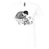 Unisex Jersey Short-Sleeve V-Neck T-Shirt Thumbnail