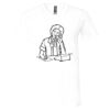Unisex Jersey Short-Sleeve V-Neck T-Shirt Thumbnail