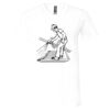 Unisex Jersey Short-Sleeve V-Neck T-Shirt Thumbnail