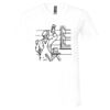 Unisex Jersey Short-Sleeve V-Neck T-Shirt Thumbnail