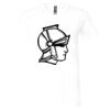 Unisex Jersey Short-Sleeve V-Neck T-Shirt Thumbnail