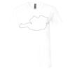 Unisex Jersey Short-Sleeve V-Neck T-Shirt Thumbnail