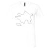 Unisex Jersey Short-Sleeve V-Neck T-Shirt Thumbnail