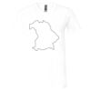 Unisex Jersey Short-Sleeve V-Neck T-Shirt Thumbnail