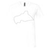 Unisex Jersey Short-Sleeve V-Neck T-Shirt Thumbnail