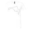 Unisex Jersey Short-Sleeve V-Neck T-Shirt Thumbnail