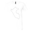 Unisex Jersey Short-Sleeve V-Neck T-Shirt Thumbnail