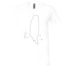 Unisex Jersey Short-Sleeve V-Neck T-Shirt Thumbnail
