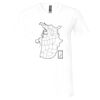 Unisex Jersey Short-Sleeve V-Neck T-Shirt Thumbnail