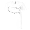 Unisex Jersey Short-Sleeve V-Neck T-Shirt Thumbnail