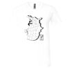 Unisex Jersey Short-Sleeve V-Neck T-Shirt Thumbnail