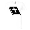 Unisex Jersey Short-Sleeve V-Neck T-Shirt Thumbnail
