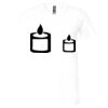 Unisex Jersey Short-Sleeve V-Neck T-Shirt Thumbnail
