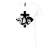 Unisex Jersey Short-Sleeve V-Neck T-Shirt Thumbnail