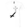 Unisex Jersey Short-Sleeve V-Neck T-Shirt Thumbnail
