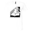 Unisex Jersey Short-Sleeve V-Neck T-Shirt Thumbnail