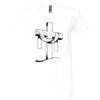 Unisex Jersey Short-Sleeve V-Neck T-Shirt Thumbnail