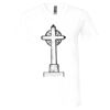 Unisex Jersey Short-Sleeve V-Neck T-Shirt Thumbnail